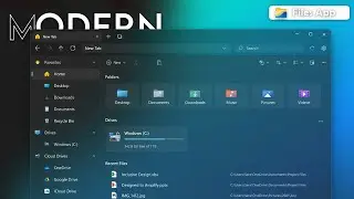 The Cleanest File Explorer UI