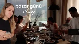 bizim pazar günü🌞| arkadaşlarımıza gün sofrası kuruyoruz, uğur’un tarifleri