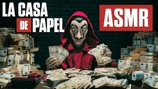 ASMR Money Heist 🏦The CRINKLY SOUNDS of 984,346,750€