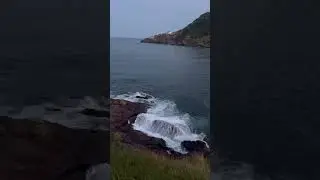 Battery’s lookout #shorts #travel #waterfall #nature #atlanticocean #sunset #mountains #trending all