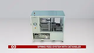 Spring Feed System with Spring Detangler | RNA Automation #SpringDetangler