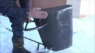 Чудо-скребки для снега на полозьях.