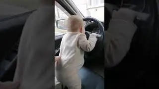 МАЛЫШКА за рулем/ СМЕШНЫЕ ДЕТИ