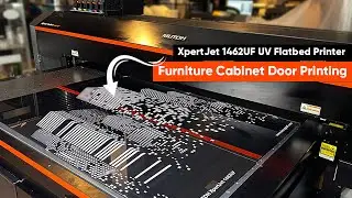 XpertJet 1462UF UV Flatbed Printer - Furniture Cabinet Door Printing