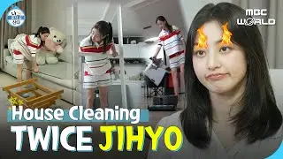 [ENG/JPN] JIHYO cleaning with products purchased through her algorithm 