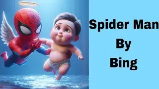 Spiderman Angel making by Bing Image Creator