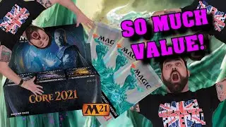 Great Booster Box, INSANE Collector Booster opening! - Core Set 2021 - M21 Booster Haul