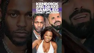 Kendrick and Drake Sampled Janet Jackson on Their LAST SONG Together‼️👀 #shorts #drake #kendrick