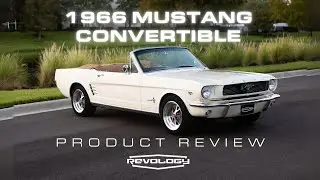 Revology Car Review | 1966 Mustang Convertible in Wimbledon White