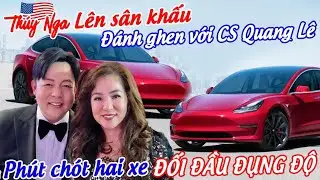 Thúy Nga lên sân khấu đánh ghen với cs Quang Lê phút chót hai xe đối đầu đụng￼ độ…