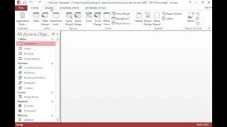 Create a new report in design view. Insert a Label in the Page Header with the text Orders and...