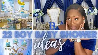 22 BOY THEMED BABY SHOWERS| EVENT PLANNING| LIVING LUXURIOUSLY FOR LESS| BEST & WORST