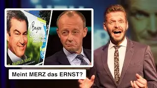 Die Landtagswahl in Bayern, MERZ provoziert wieder & das CDU Logo! 32. Satirische Wochenrückblick