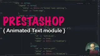 Animated text module for Prestashop