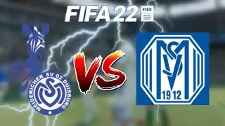 MSV Duisburg VS SV Meppen        |. FIFA 22