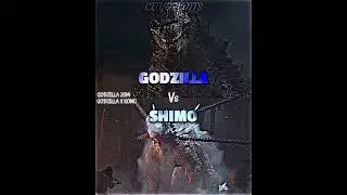 Shimo vs Godzilla 2014 