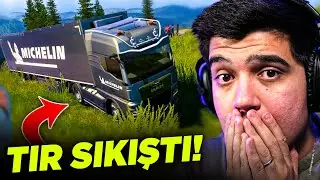 MADEN YOLUNDA GERGİN DAKİKALAR! TIR TOPRAĞA GÖMÜLDÜ | Euro Truck Simulator 2