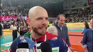Sbertoli dopo il successo di gara-5