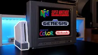 Excellent CRT Emulation w/ Nintendo Wiii