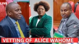 Live Drama in Parliament: CS Nominee Wahome Faces Vetting Committee