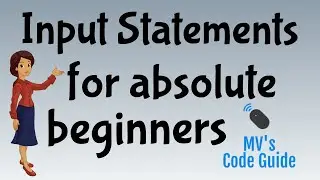 32.  Input statements in Python | For absolute beginners