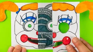 CREATE YOUR FNAF ANIMATRONICS. COOL CRAFT Five Nights at Freddy's DIY IDEA CHALLENGE | You cant hide