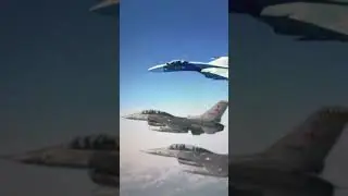 Один су-27 накрыл сразу три турецких ф-16 