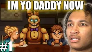SPRINGTRAP IS WITH MY MOM??? - Five Nights at Freddy's: Into The Pit Part 1