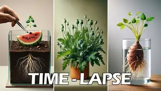 964 days in 30 mins - growing plant time lapse compilation  