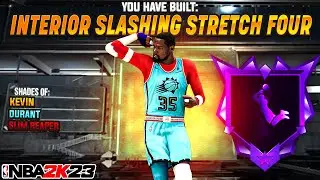 NEW “INTERIOR SLASHING STRETCH FOUR” IS THE BEST BUILD IN NBA 2K23! *NEW* BEST GAME-BREAKING BUILD!