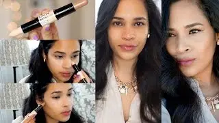 NYX Wonder Stick Demo - Natural Contour & Highlighting Talk Through - MissLizHeart