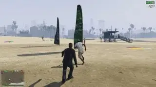 Beach fight