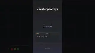 JavaScript Arrays #javascript #webdevelopment #programming #development #shorts #coding #xdcode