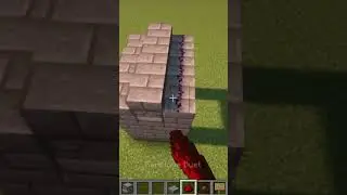 Minecraft Secret Lava Door 🔥 #shorts