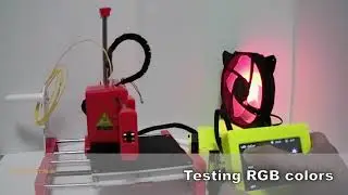 Testing RGB LED using ESP32 with Marlin on MRR ESPA board