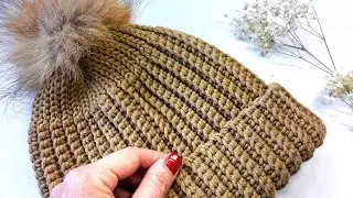 ВЯЖЕМ ШАПКУ.