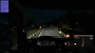 ETS 2 Карта Минск-Москва-Крым работа отражателей света