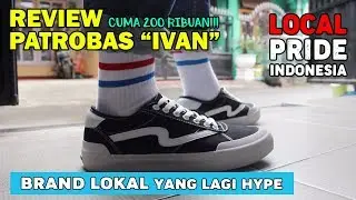 #LokalHype | Review Sepatu Patrobas Ivan Low Black-White