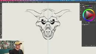 Use Symmetry Mode in Photoshop to Draw Fast!