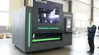 Fiber laser cutting RCL 1315 3K, Roclas laser cutting machine, with FDA standard make laser cutting
