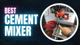 Cement Mixer,2300W Handheld Electric Concrete Mixer | Cement Mixer Machine