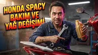 HONDA SPACY BAKIM VE YAĞ DEĞİŞİMİ