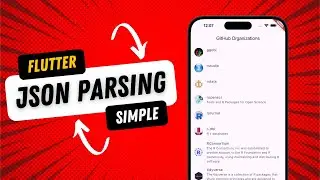 JSON Parsing in Flutter - Simple JSON Parsing In Flutter - How to Parse JSON In Flutter