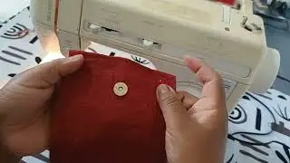 Como fazer bolsinha facil rapido com retalho de tecido faca voce mesmo