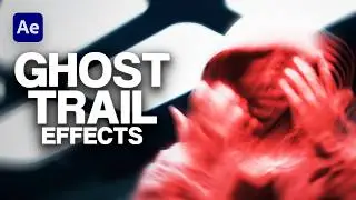 How to create GHOST TRAIL Effects (After Effects Tutorial)