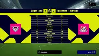 Sagan Tosu vs Yokohama Marinos