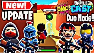 🤯Battle Guys New UPDATE DUO MODE Gameplay//Battle Guys 0.34 BattleCast *NEW*  PARTY ROOM AND SKINS 😍