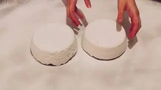 Fluffy baking soda crushing/ ASMR/ satisfying sound/ relaxation 🤍