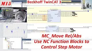 MB15. [TwinCAT 3 NC Stepper]Use MC MoveAbs MoveRel FB for Positioning Control[18/20]