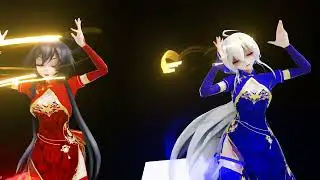 【DXCMMD053 | 1440p60fps】愛包ダンスホール（Heart Pie Dancehall）| TDA Girls Luo X Haku